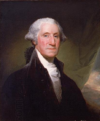 Gilbert Stuart George Washington China oil painting art